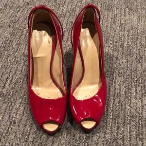 Giuseppe zanotti Red patent leather shoes